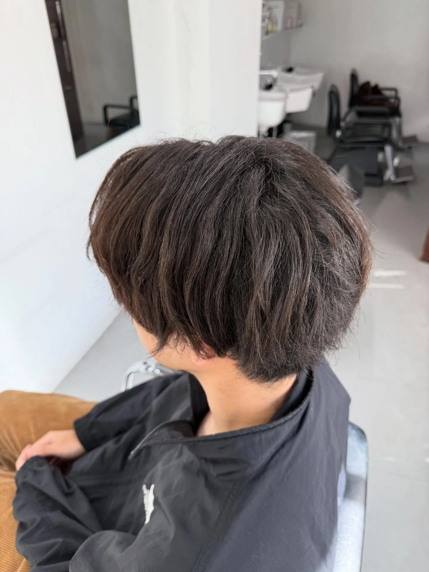 メンズ縮毛矯正で朝が楽になる好印象ヘアです😎